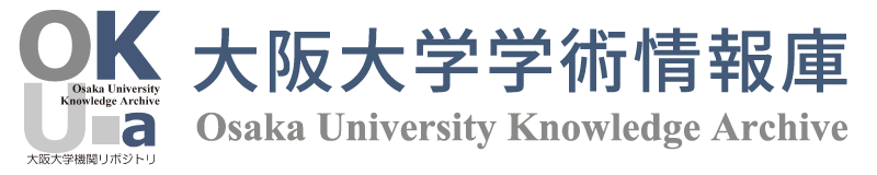 Osaka University Knowledge Archive